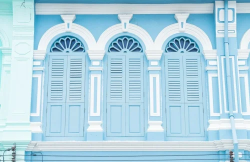 Traditional Home Style Arch windows