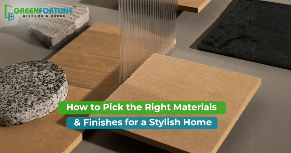 best materials and finishes for interiors