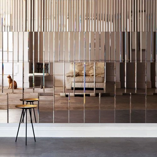 Modern Bronze Mirror Wall Panels