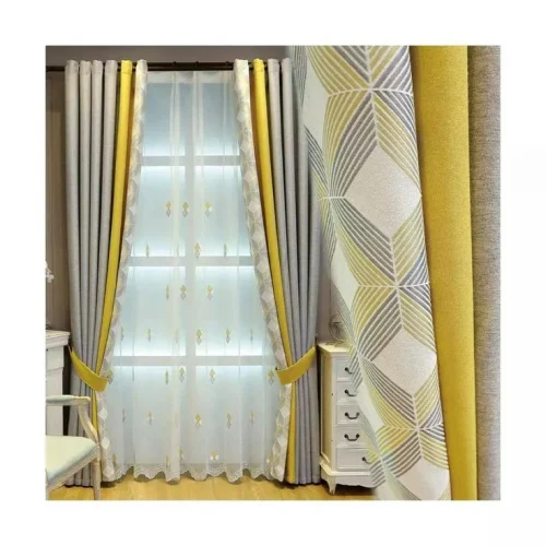 Geometrical Printed Curtains