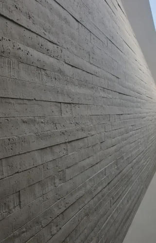 Board Form Concrete Wall
