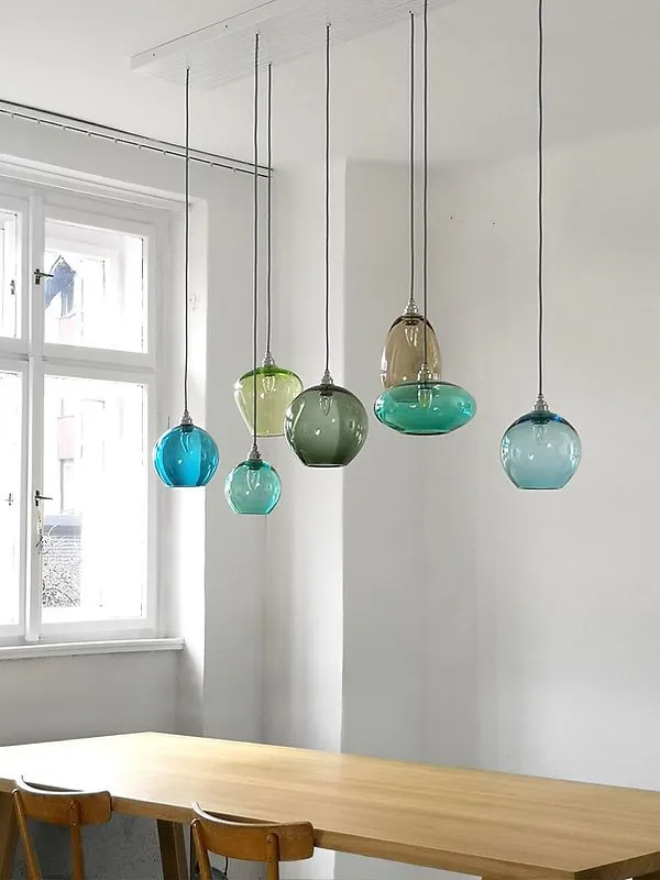Tiered multi-disc pendants