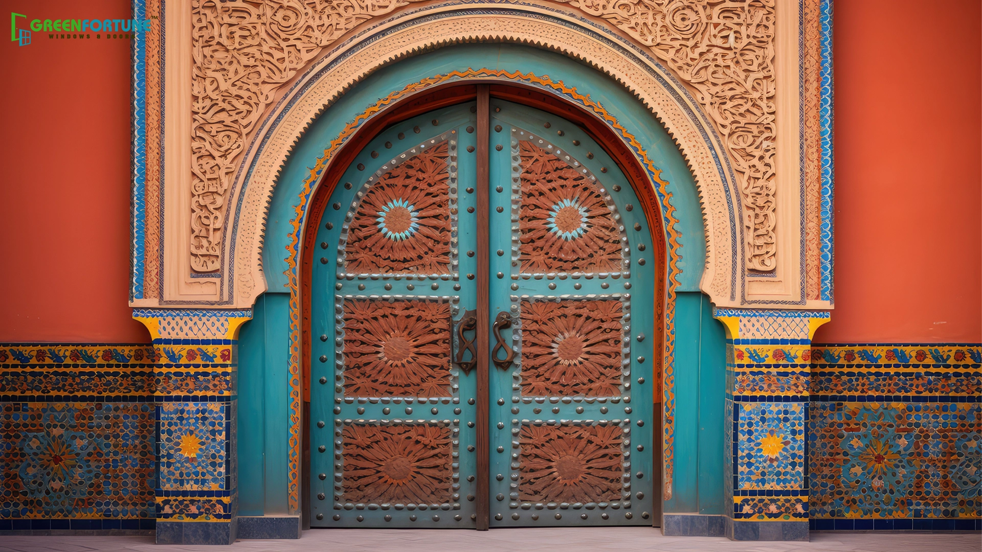 Arabian Style Door Design
