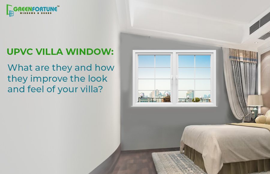 uPVC villa window