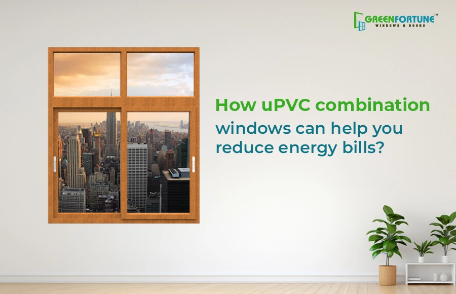 uPVC combination window