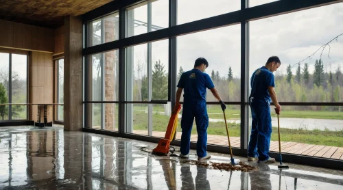 flooring glass design