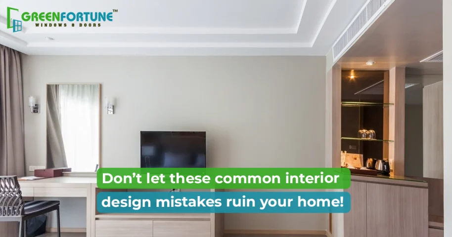 common interior design mistakes to avoid
