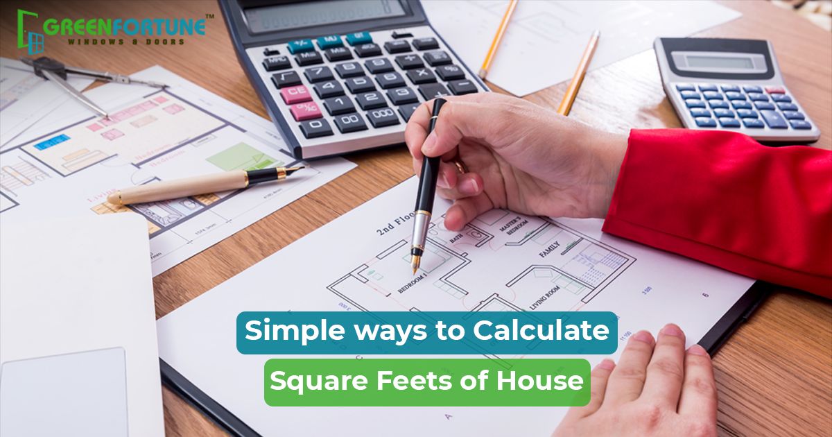 Calculate Square Feet of House