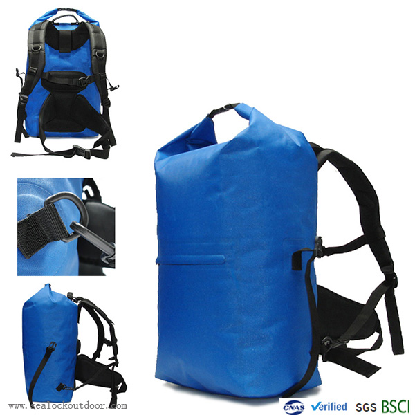 Waterproof Hiking Backpack Blue