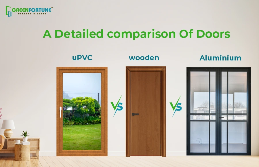 uPVC Doors vs Wooden Doors vs Aluminium Doors