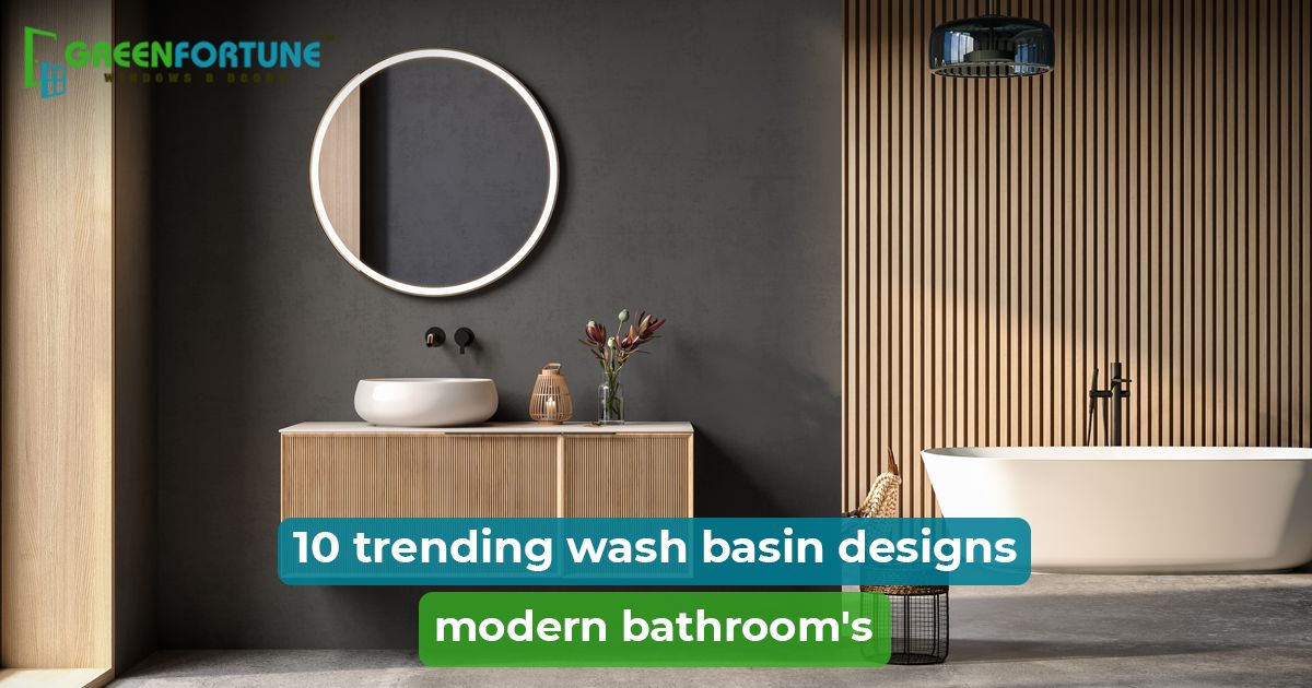 Top 10 Trending Wash Basin Designs For Modern Bathrooms In 2025