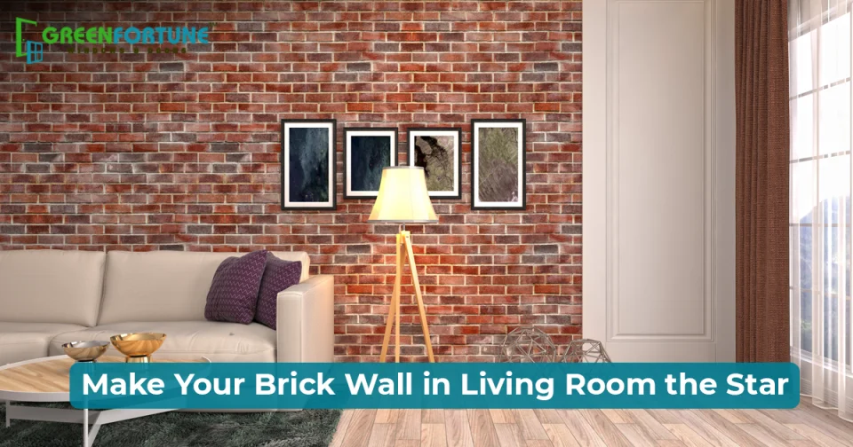 Make Your Brick Wall in the Living Room Attractive with These Classy Design Ideas