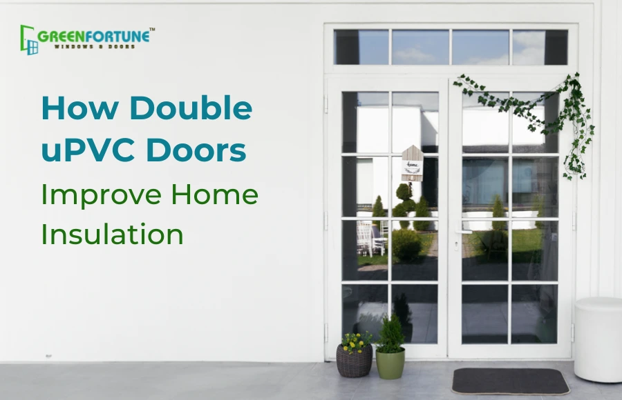 Double uPVC Doors