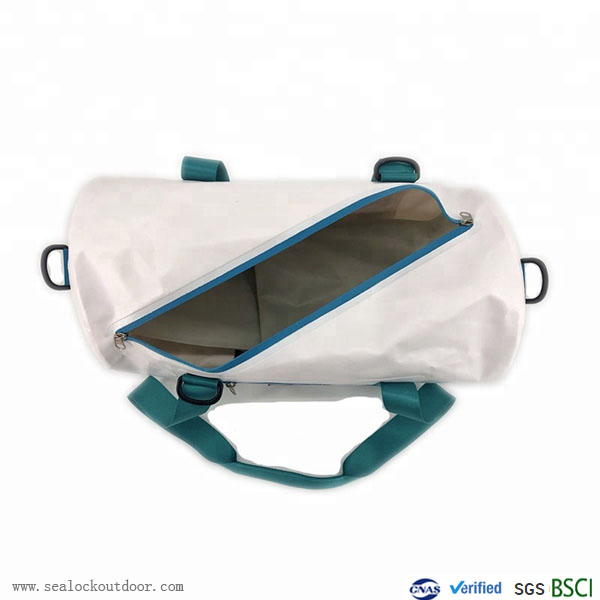 Waterproof Travel Bag With White Pvc New Design