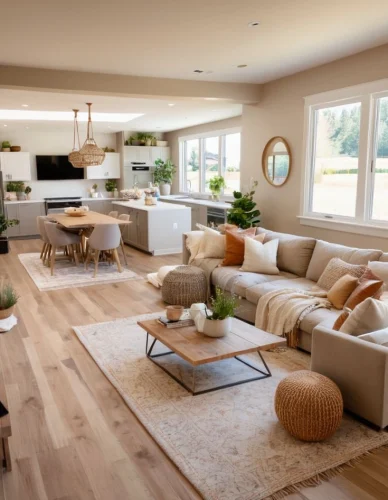 open-plan home designs