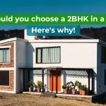 2 bhk home design in village
