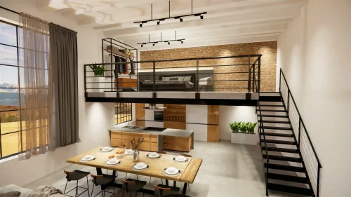 Industrial Chic Homes
