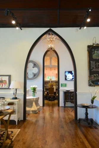 kitchen hall small arch design