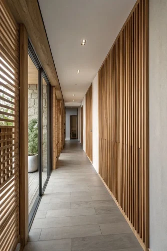 Vertical slat wood panels