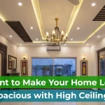 high ceiling homes