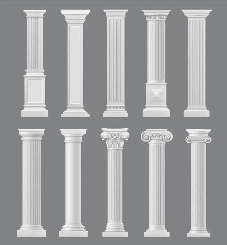 What are the types of indoor pillar decoration ideas