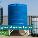Water Tank on House