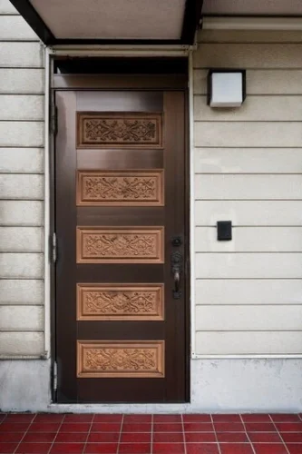 Difference between flush doors and panel doors