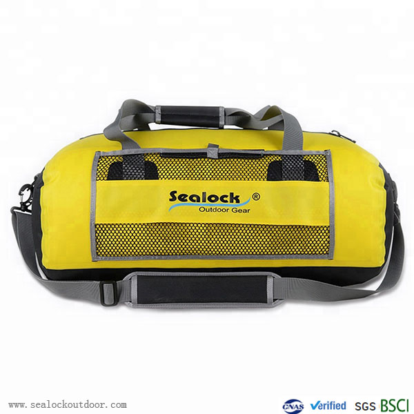 Waterproof Travel Bag With White Pvc