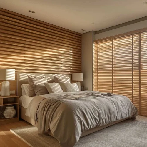 wooden wall panel design