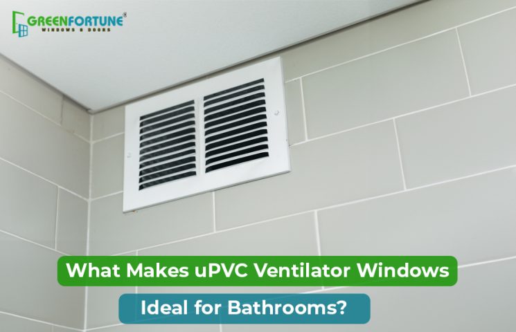 uPVC bathroom ventilator window