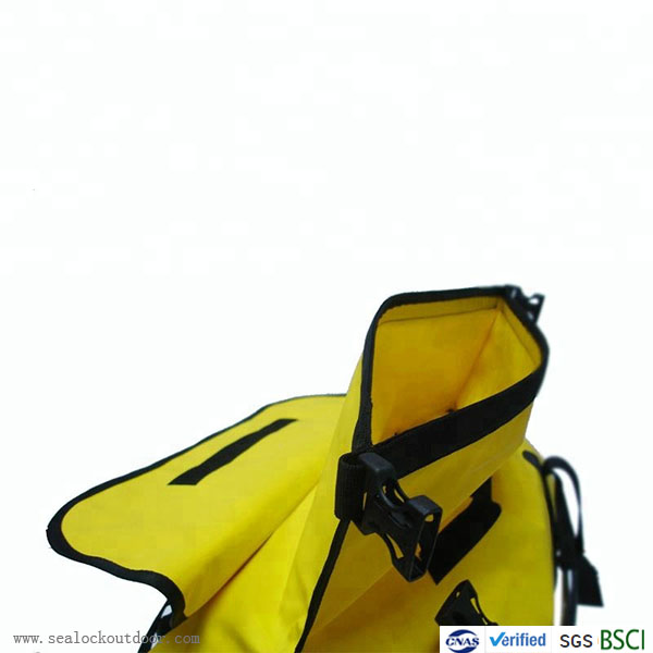 Yellow Waterproof Duffel Bag With PVC500D