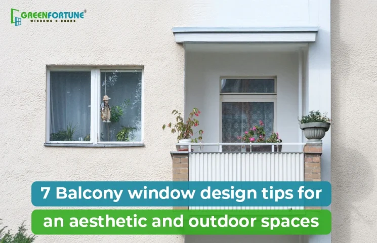 Stylish Balcony Window Design