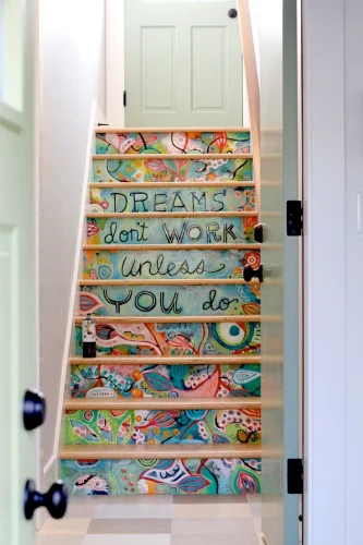 stairs paint ideas