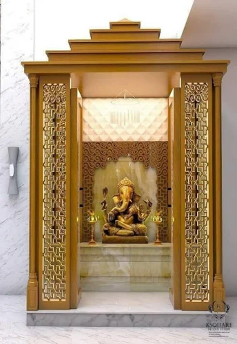 Pooja room window design 