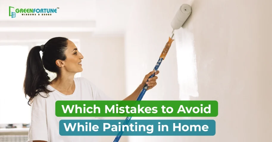 Painting in home