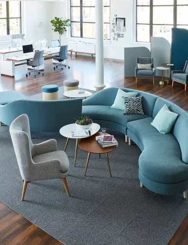 Add statement chairs next to it.
