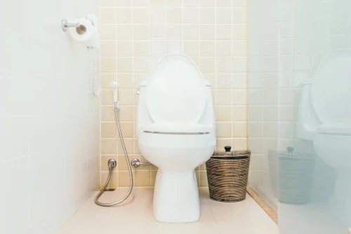 Toilet Position in the Bathroom