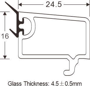 88 Single Glazing Bead - GreenFortune