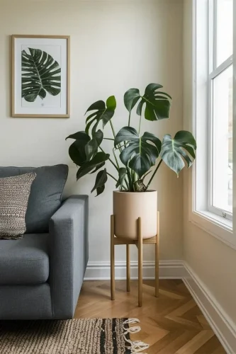 Add indoor plants