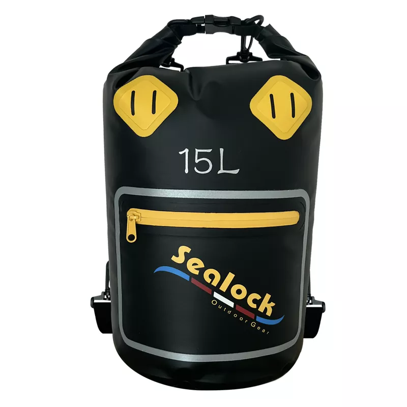 Waterproof Tube Dry Bag With Zip Pocket