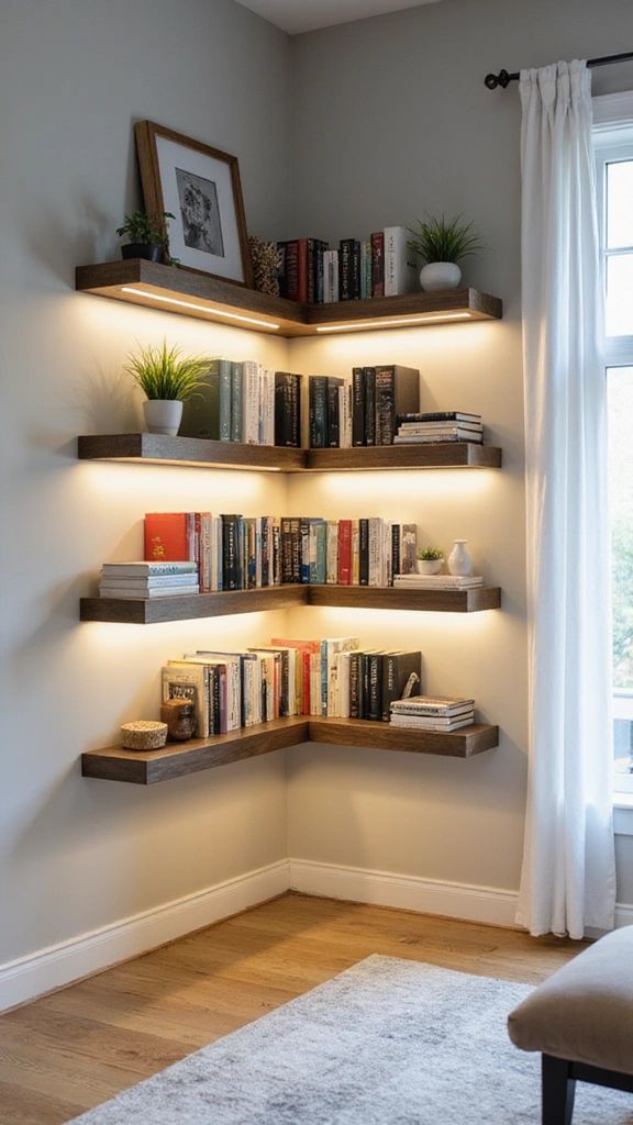 multi-level storage shelves