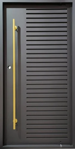 Classic Panel Galvanized Door Design