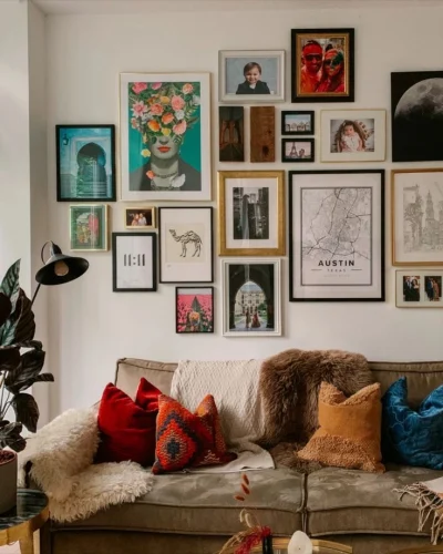 Have a mini gallery wall 