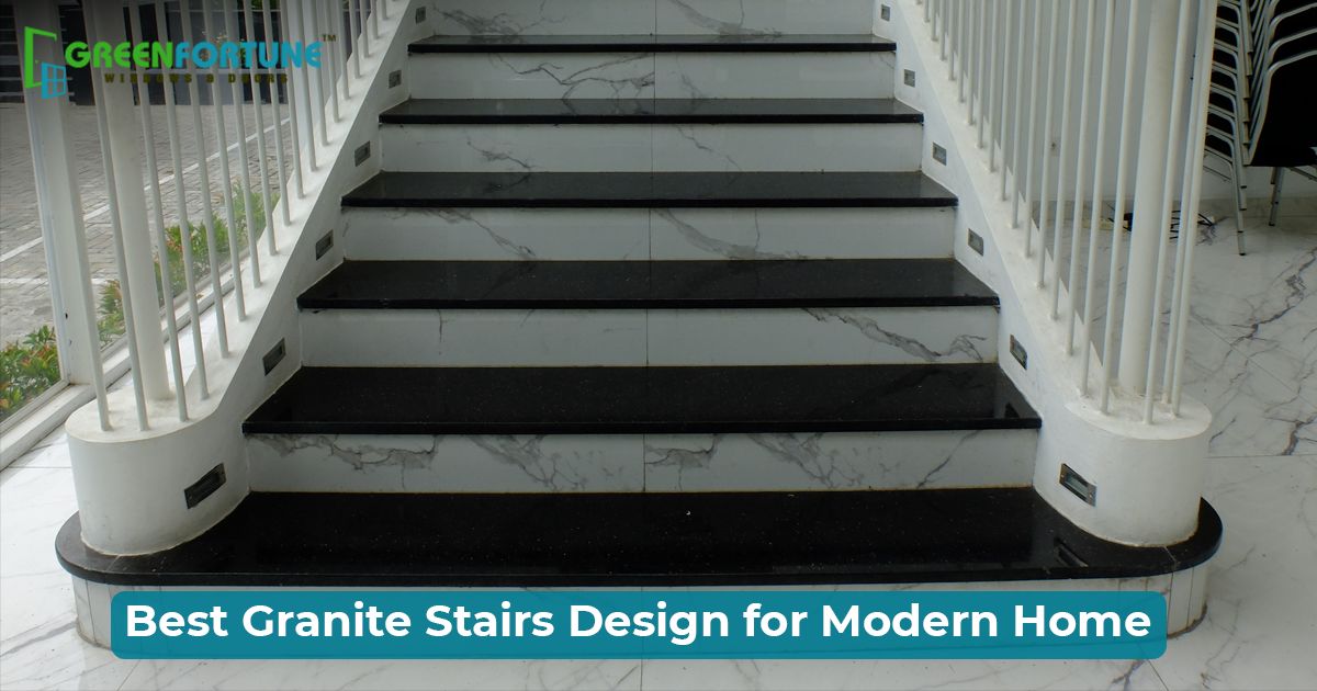 Best Granite Stairs Design Ideas for Modern Indian Homes
