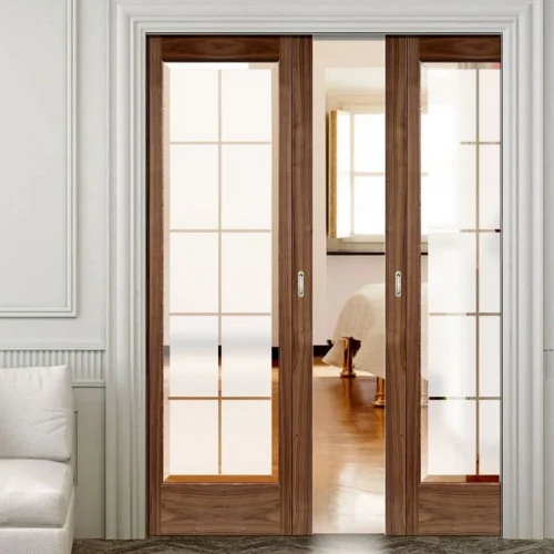 wood door design for room