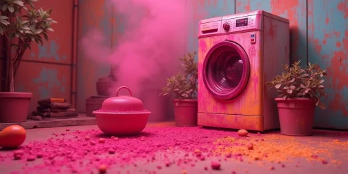 Holi colours