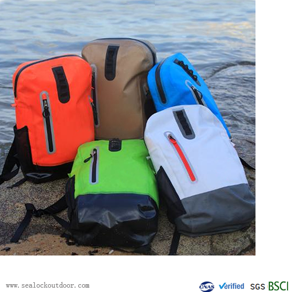 Waterproof Zipper Motorbike Backpack