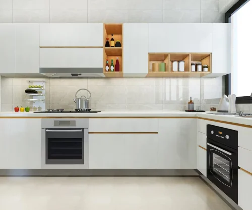 membrane finish kitchen