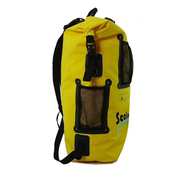 30l Yellow Waterproof Camping Backpack